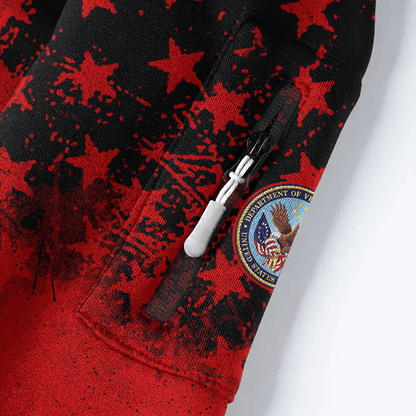Apparel - Forever Remember The Fallen - Hoodie Half Zipper , Gifts for veterans