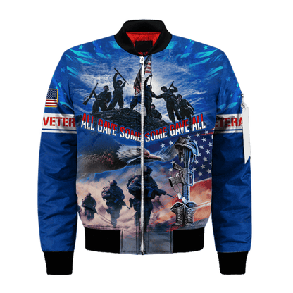 Veterans Shirt- All Gave Some, Some Gave All - All Over Prints , Gifts for veterans
