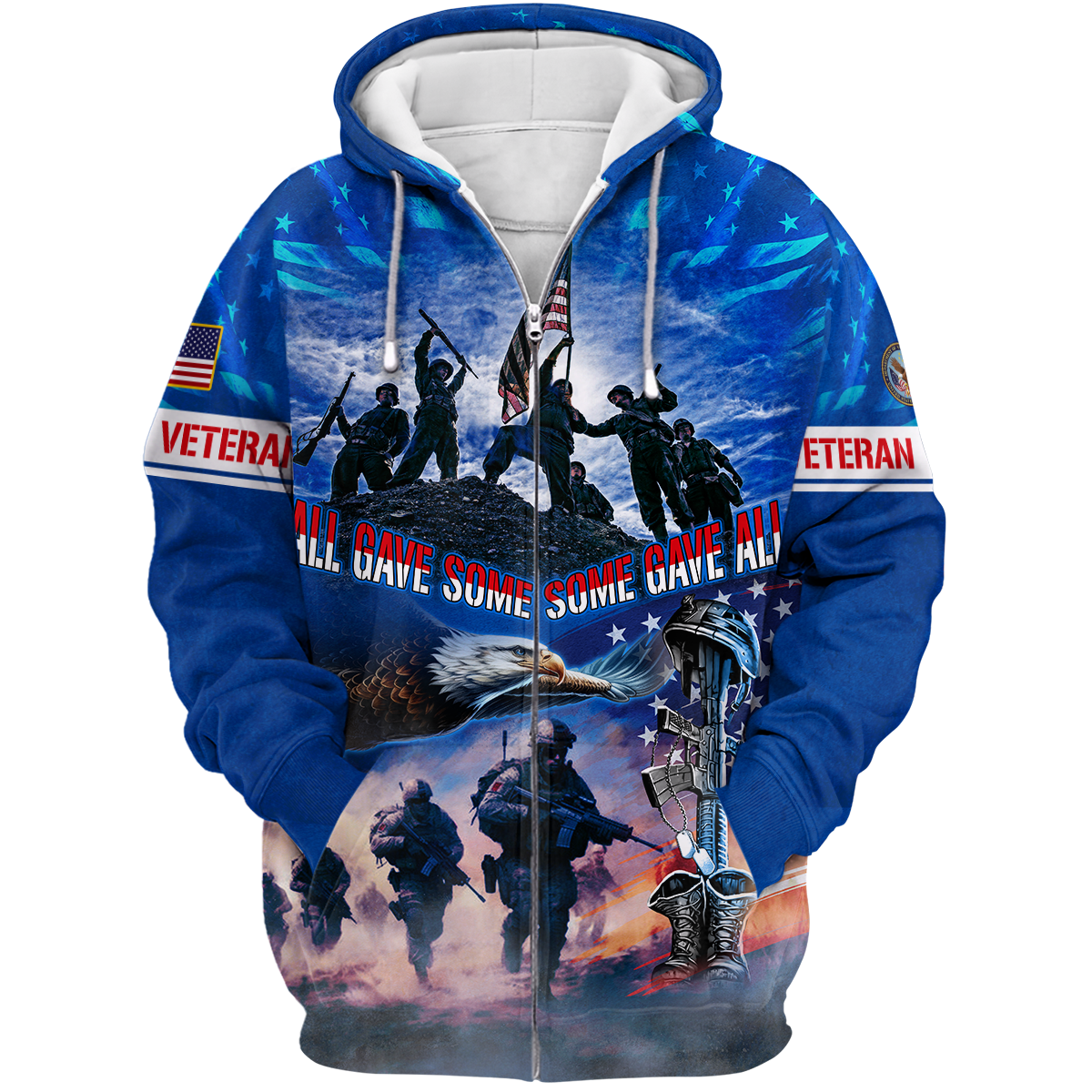 Veterans Shirt- All Gave Some, Some Gave All - All Over Prints , Gifts for veterans