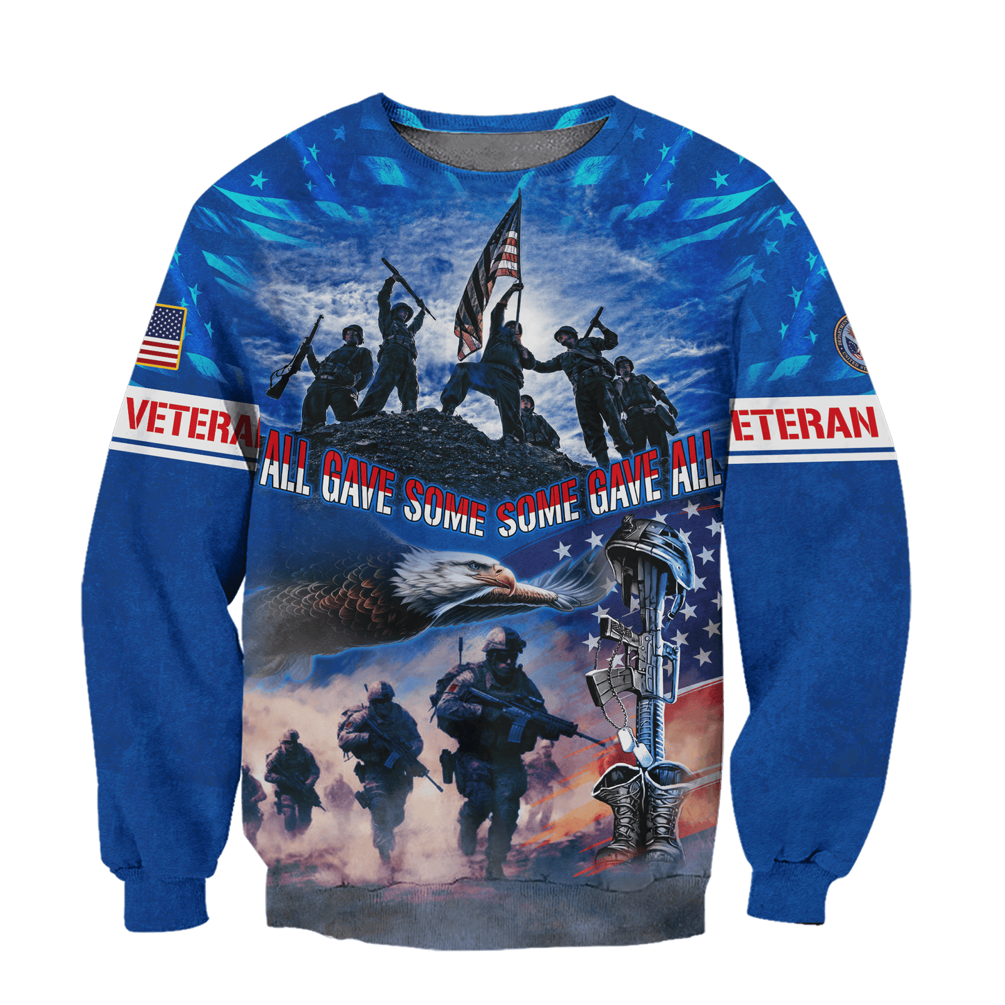 Veterans Shirt- All Gave Some, Some Gave All - All Over Prints , Gifts for veterans