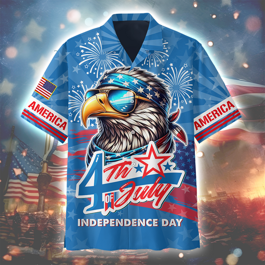 Independence Day 4th Of July Eagle - All Over Prints Shirt , Gifts for veterans
