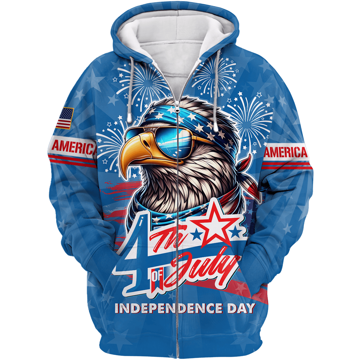 Independence Day 4th Of July Eagle - All Over Prints Shirt , Gifts for veterans
