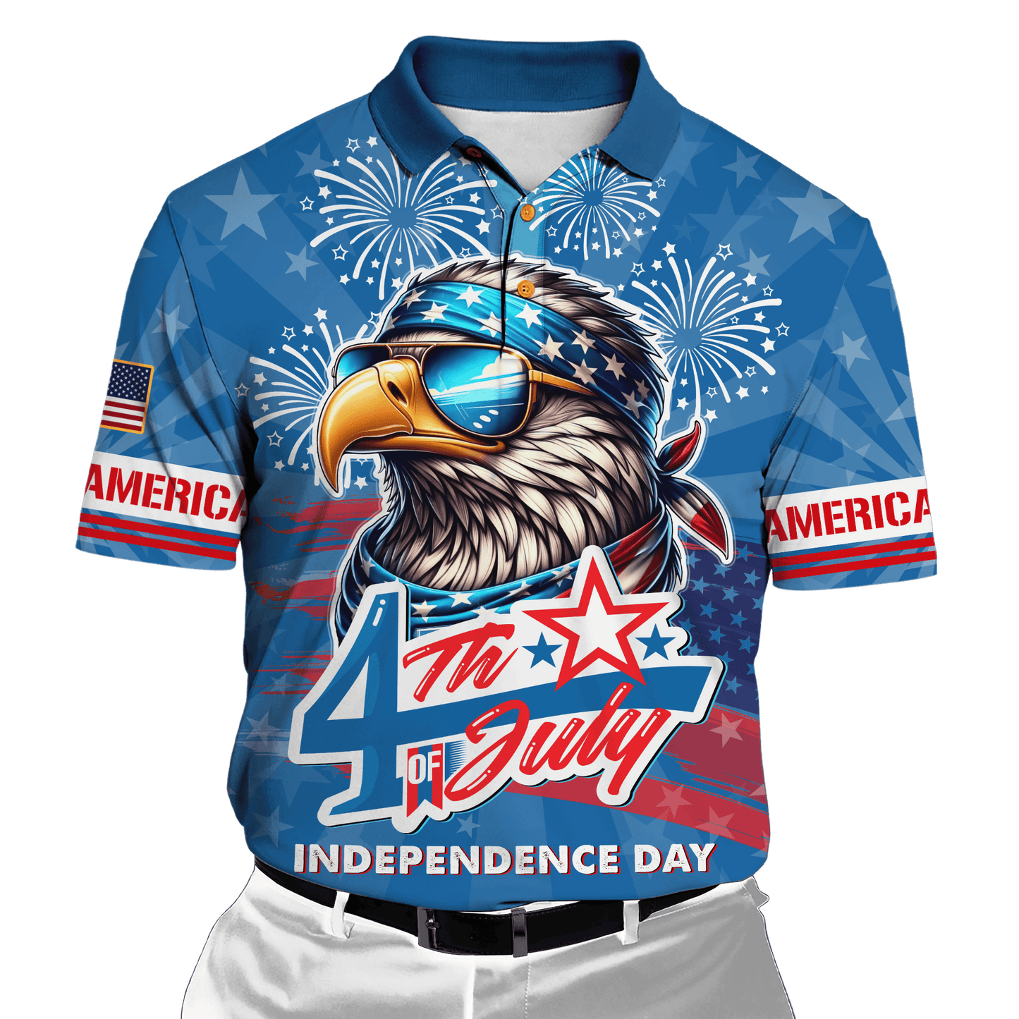 Independence Day 4th Of July Eagle - All Over Prints Shirt , Gifts for veterans