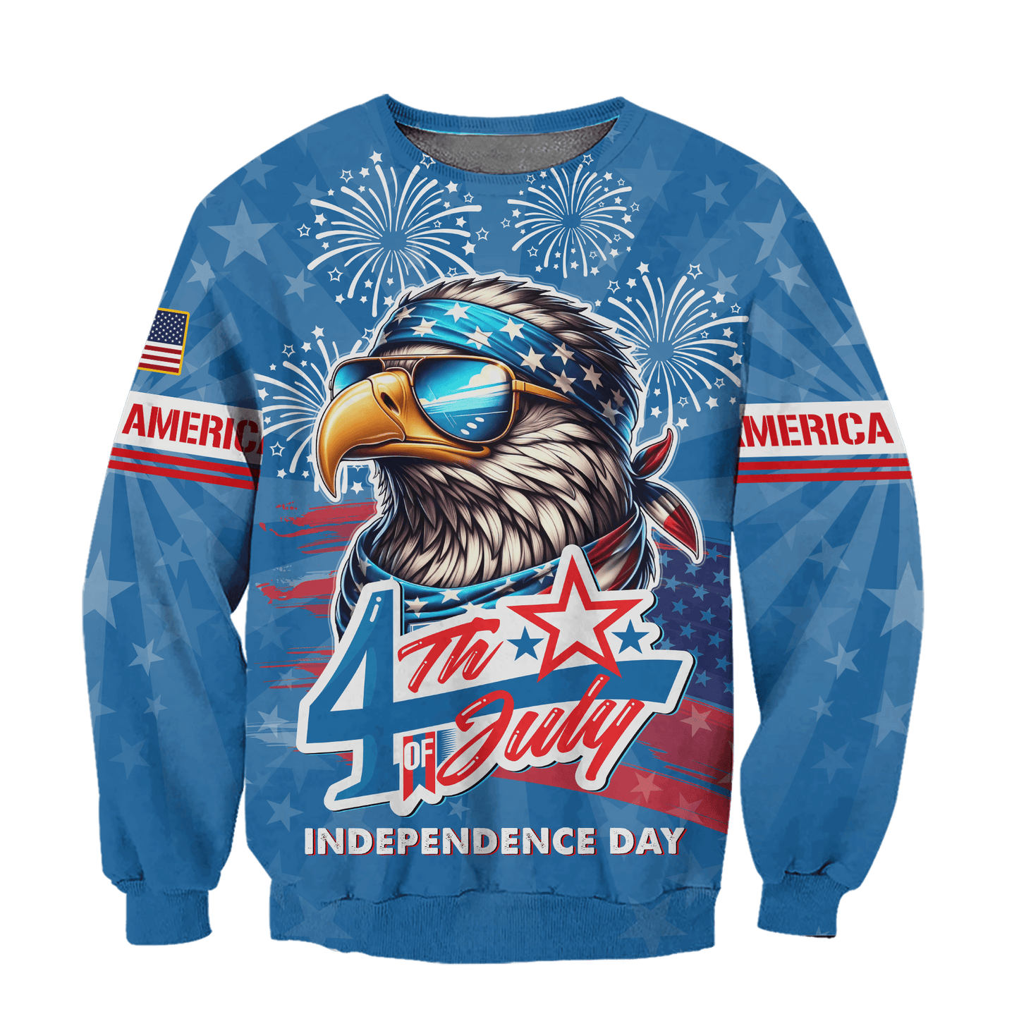 Independence Day 4th Of July Eagle - All Over Prints Shirt , Gifts for veterans