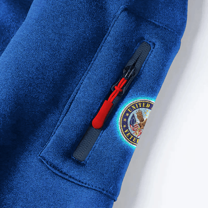 Veterans Shirt - These Colors Don't Run - Hoodie Half Zipper , Gifts for veterans
