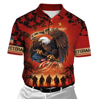 Veterans Shirt - All Gave Some, Some Gave All - All Over Prints , Gifts for veterans