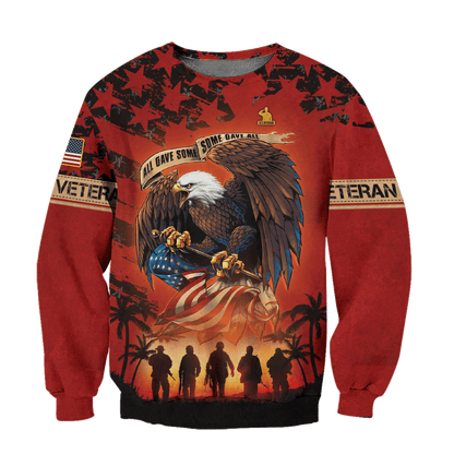 Veterans Shirt - All Gave Some, Some Gave All - All Over Prints , Gifts for veterans