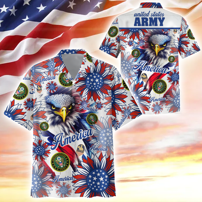 Premium American Pride US Veterans Hawaii Shirt, Gifts For Independence Day, Veterans Day , Gifts for veterans