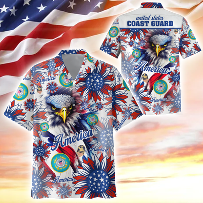 Premium American Pride US Veterans Hawaii Shirt, Gifts For Independence Day, Veterans Day , Gifts for veterans