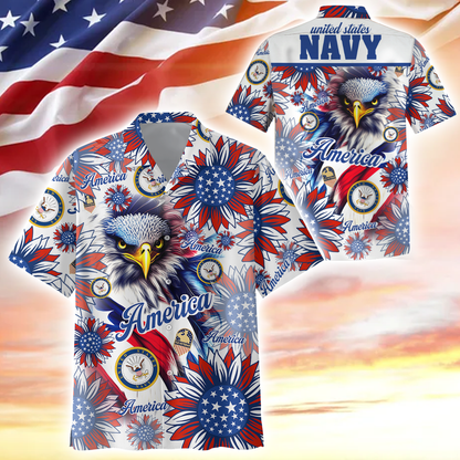 Premium American Pride US Veterans Hawaii Shirt, Gifts For Independence Day, Veterans Day , Gifts for veterans