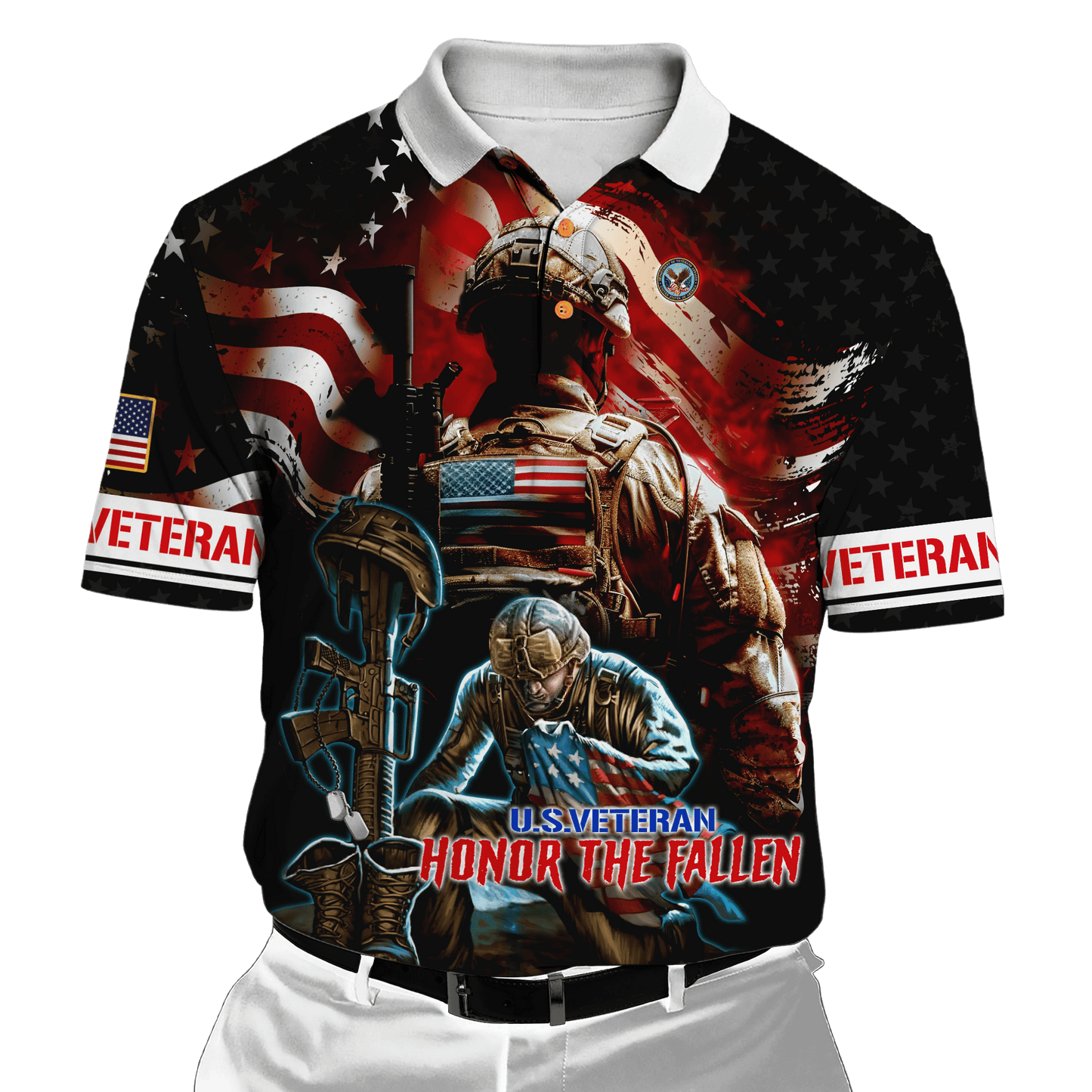 Veterans Shirt - Honor The Fallen - All Over Prints , Gifts for veterans