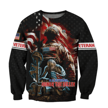 Veterans Shirt - Honor The Fallen - All Over Prints , Gifts for veterans