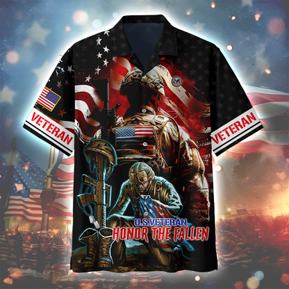 Veterans Shirt - Honor The Fallen - All Over Prints , Gifts for veterans