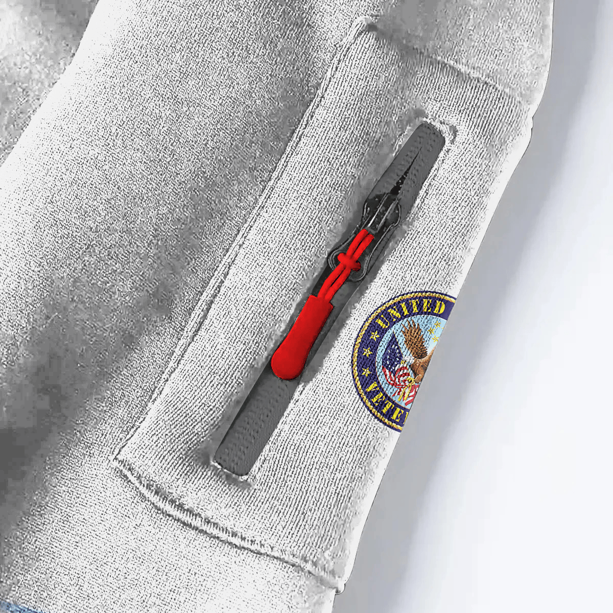 U.S Veteran - Freedom Isn't Free - Hoodie Half Zipper , Gifts for veterans