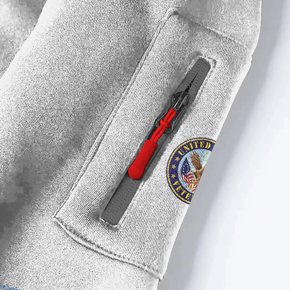 U.S Veteran - Freedom Isn't Free - Hoodie Half Zipper , Gifts for veterans