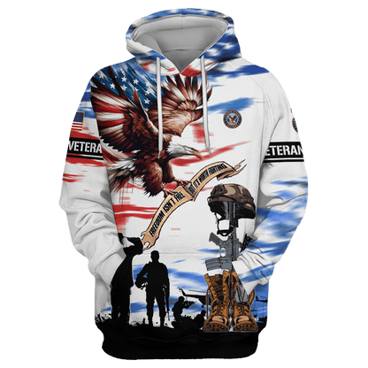 U.S Veteran - Freedom Isn't Free - All Over Prints Shirt , Gifts for veterans