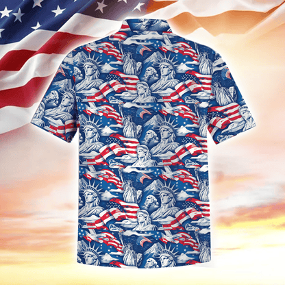Apparel, Gifts For Independence Day, Hawaiian Shirt , Gifts for veterans, easychoo.com