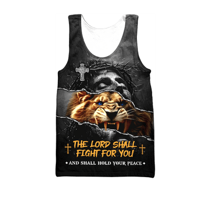 Premium U.S - The Lord Shall Fight For You - All Over Prints Shirt, easychoo.com