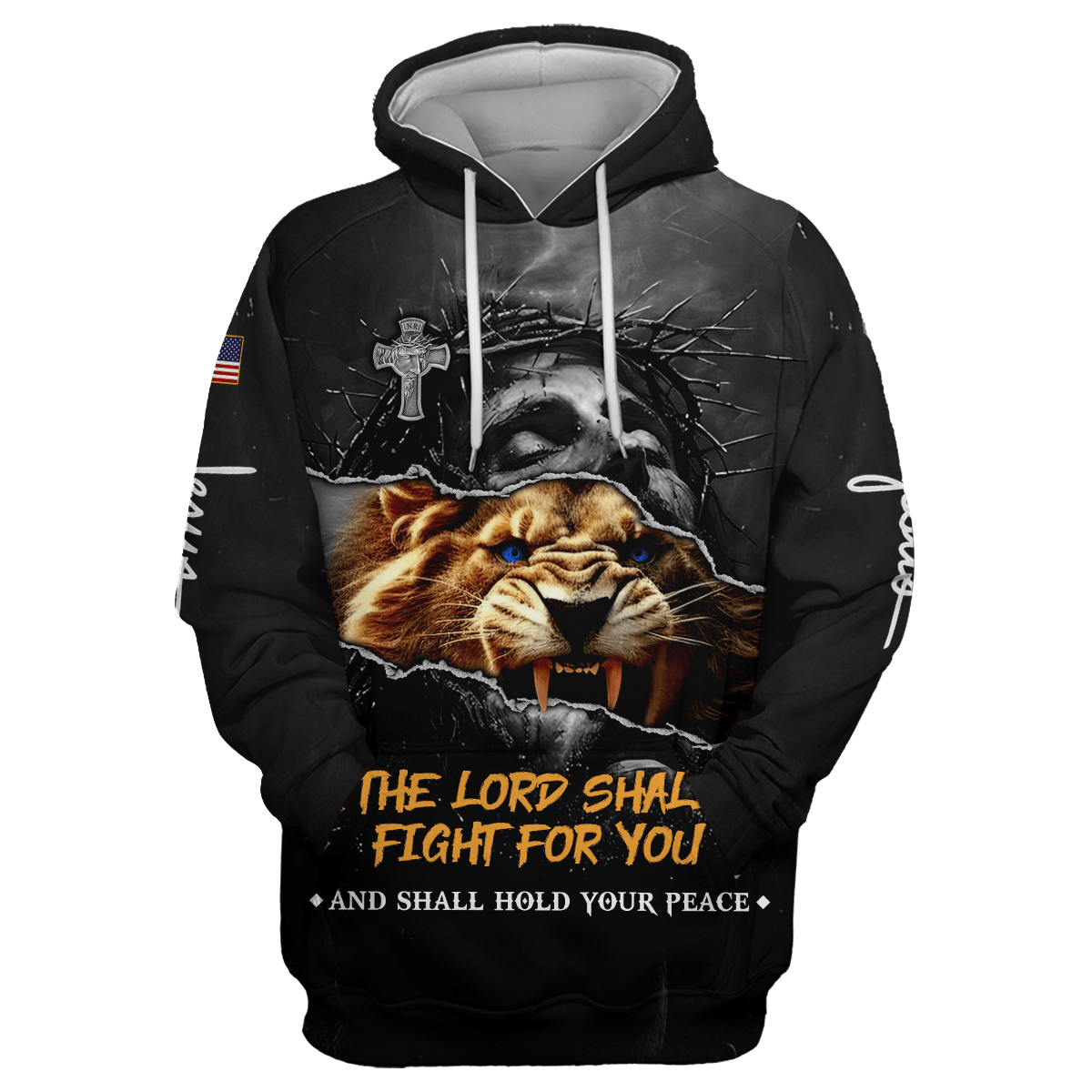 Premium U.S - The Lord Shall Fight For You - All Over Prints Shirt, easychoo.com