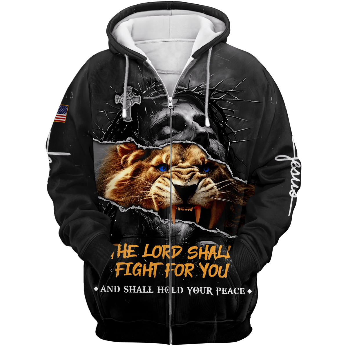 Premium U.S - The Lord Shall Fight For You - All Over Prints Shirt, easychoo.com