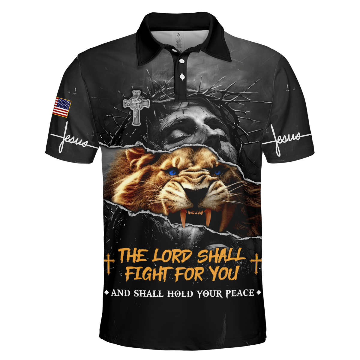 Premium U.S - The Lord Shall Fight For You - All Over Prints Shirt, easychoo.com