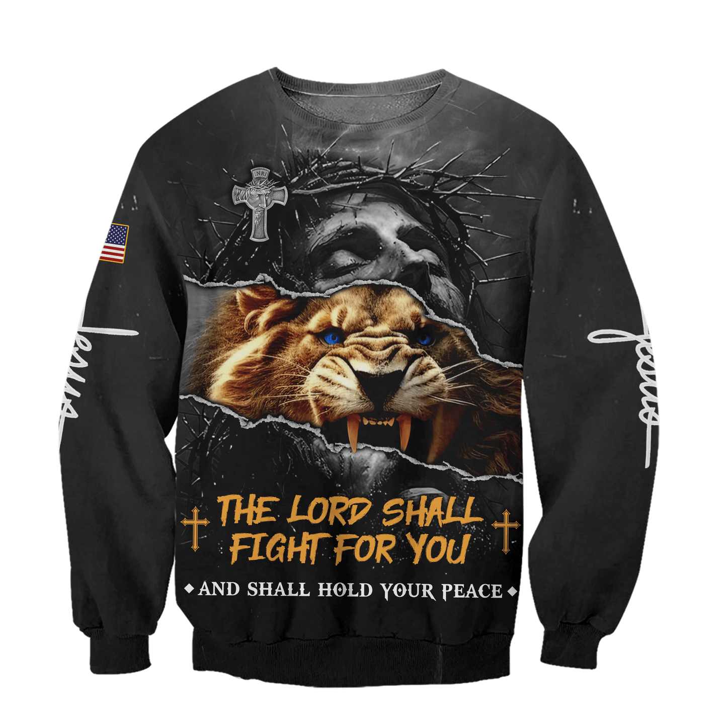 Premium U.S - The Lord Shall Fight For You - All Over Prints Shirt, easychoo.com