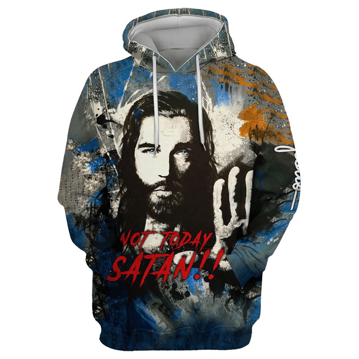 Premium U.S - Not Today Satan - All Over Prints Shirt, easychoo.com