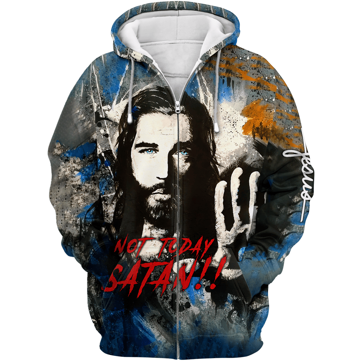 Premium U.S - Not Today Satan - All Over Prints Shirt, easychoo.com