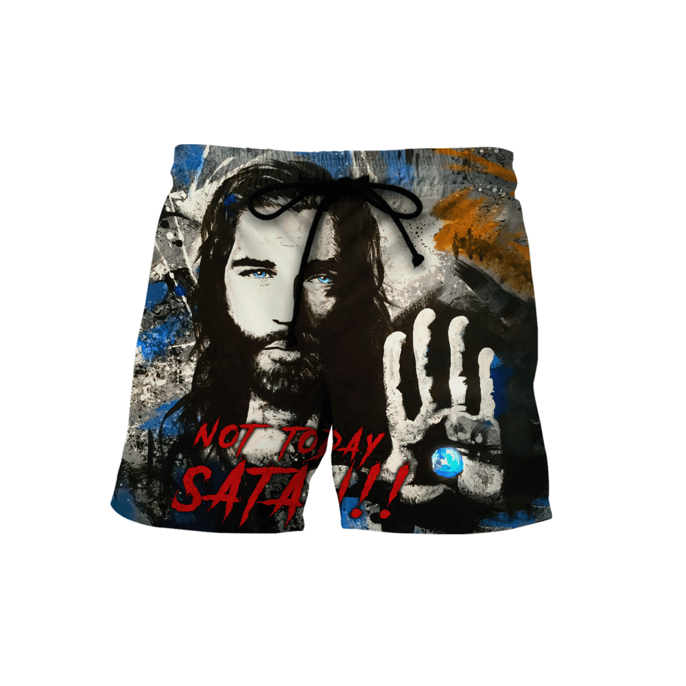 Premium U.S - Not Today Satan - All Over Prints Shirt, easychoo.com