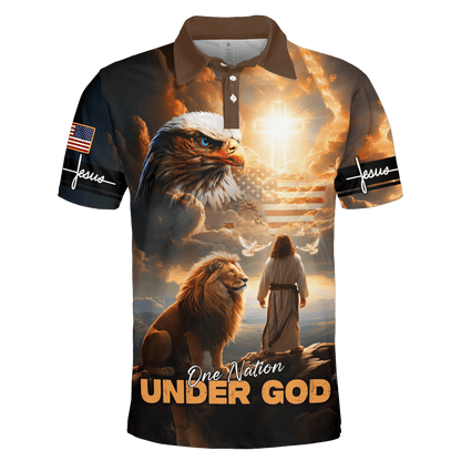 One Nation Under God - All Over Prints Hawaiian, easychoo.com