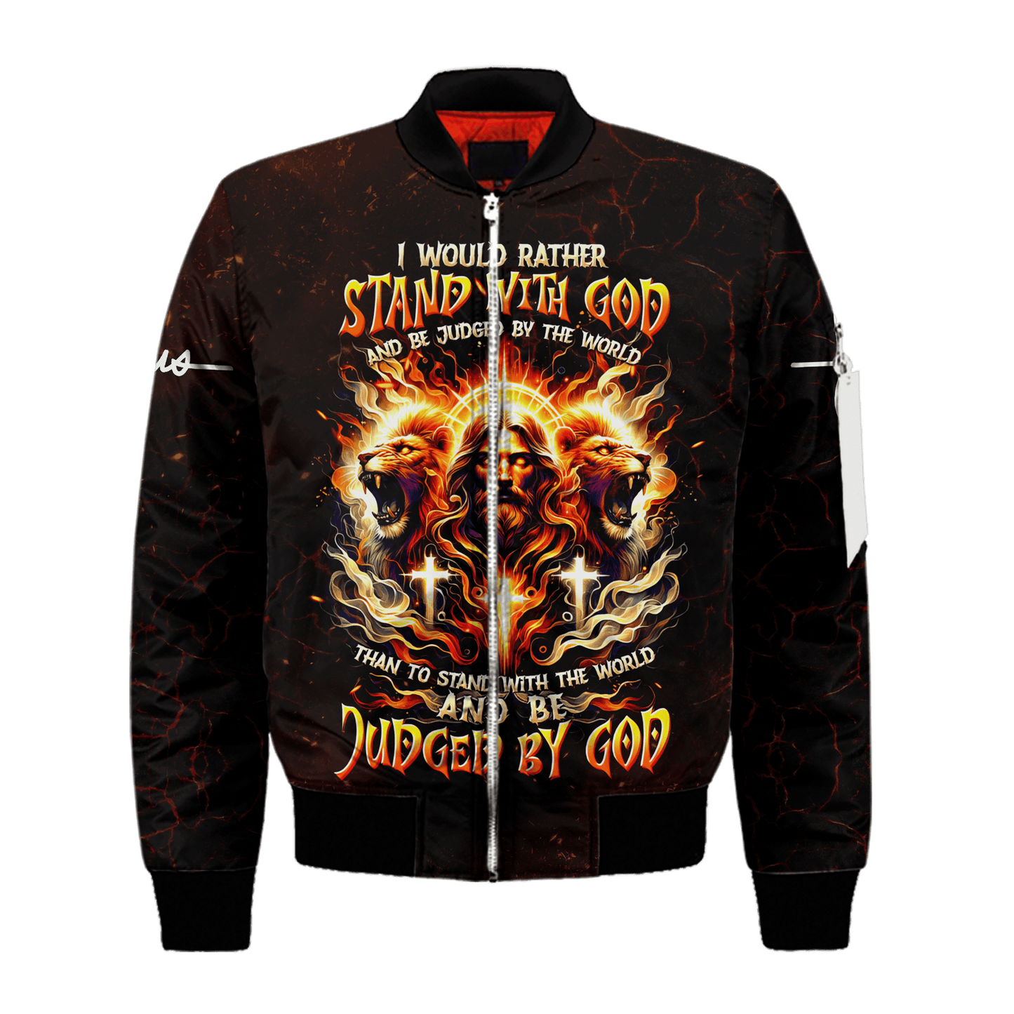 Premium U.S - I would rather stand with God - All Over Prints Hawaiian