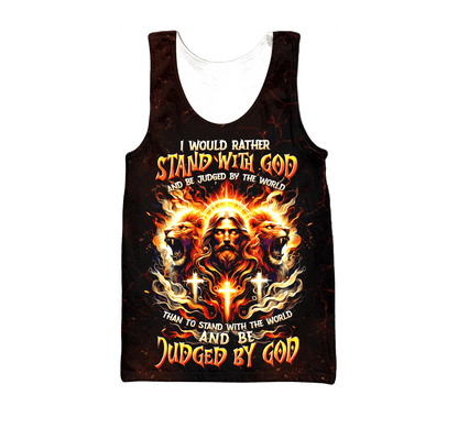 Premium U.S - I would rather stand with God - All Over Prints Hawaiian