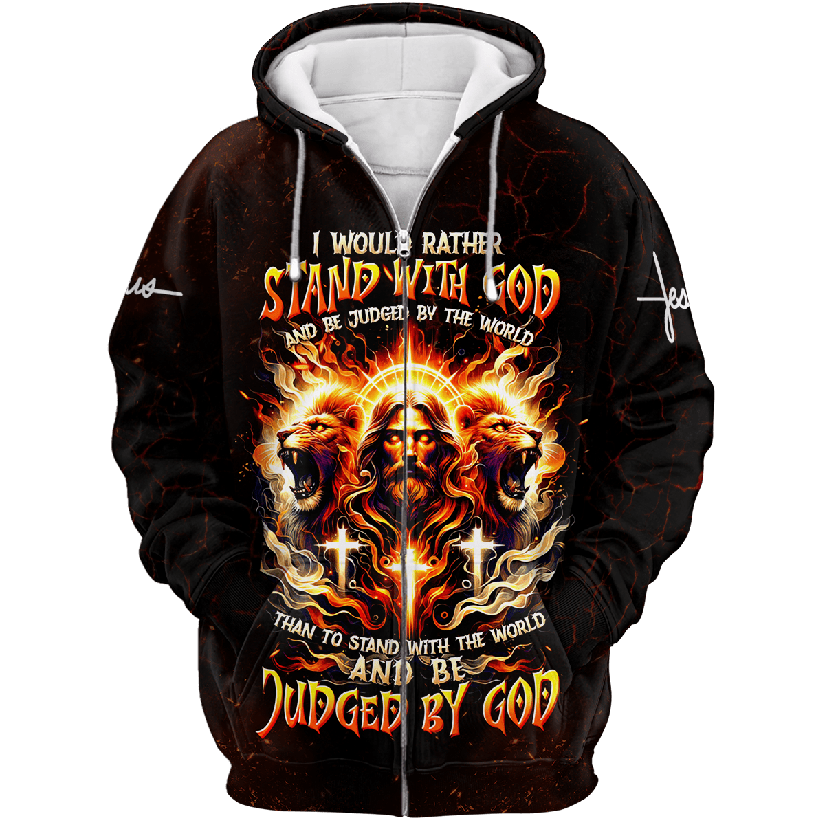 Premium U.S - I would rather stand with God - All Over Prints Hawaiian