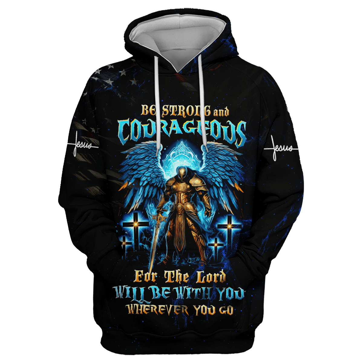 Premium U.S - Be strong and courageous - All Over Prints Hawaiian
