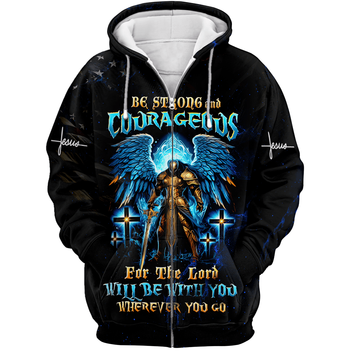 Premium U.S - Be strong and courageous - All Over Prints Hawaiian