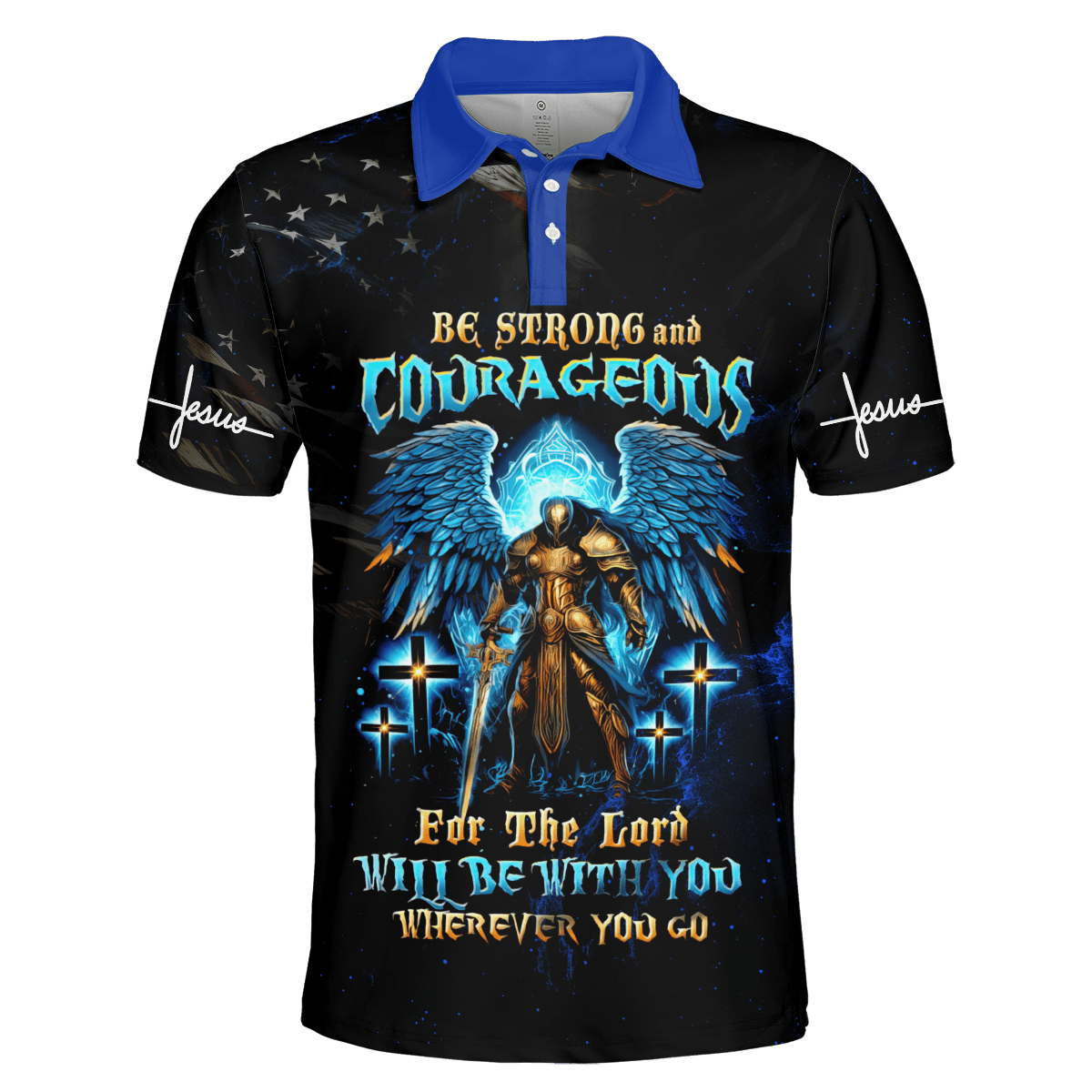 Premium U.S - Be strong and courageous - All Over Prints Hawaiian