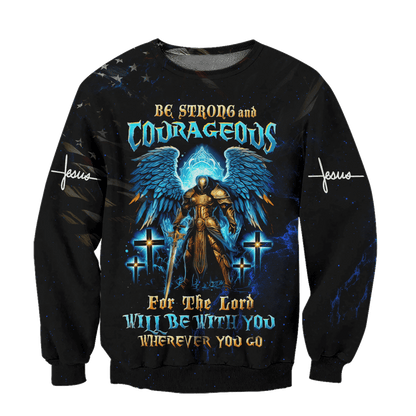 Premium U.S - Be strong and courageous - All Over Prints Hawaiian