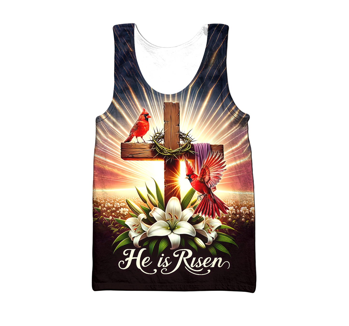 Premium U.S - He is risen - All Over Prints Hawaiian