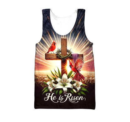 Premium U.S - He is risen - All Over Prints Hawaiian