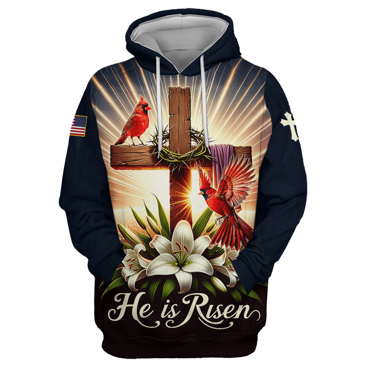 Premium U.S - He is risen - All Over Prints Hawaiian