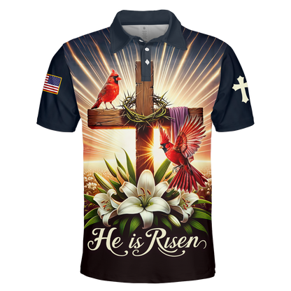Premium U.S - He is risen - All Over Prints Hawaiian
