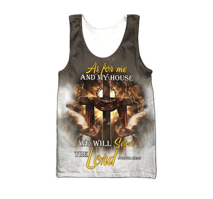 Premium U.S - As for me in my house - All Over Prints Hawaiian