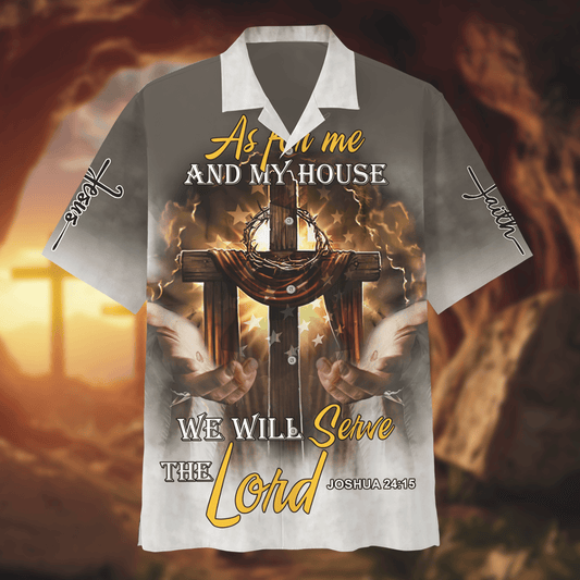 Premium U.S - As for me in my house - All Over Prints Hawaiian
