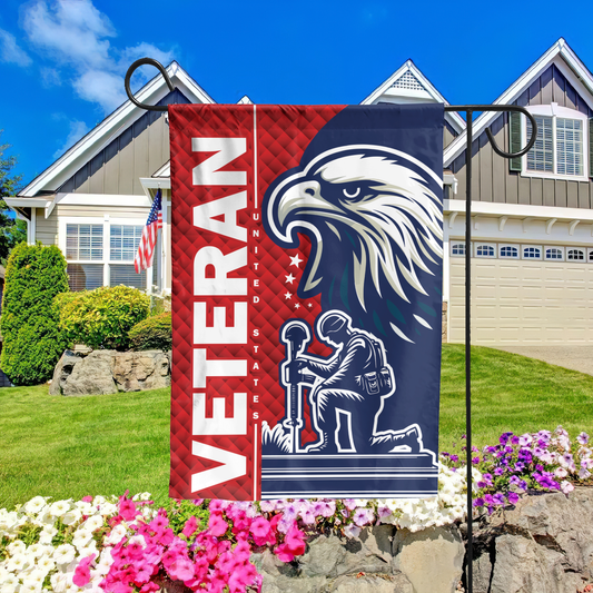 PREMIUM PROUDLY SERVED US VETERANS - FLAG , Gifts for veterans