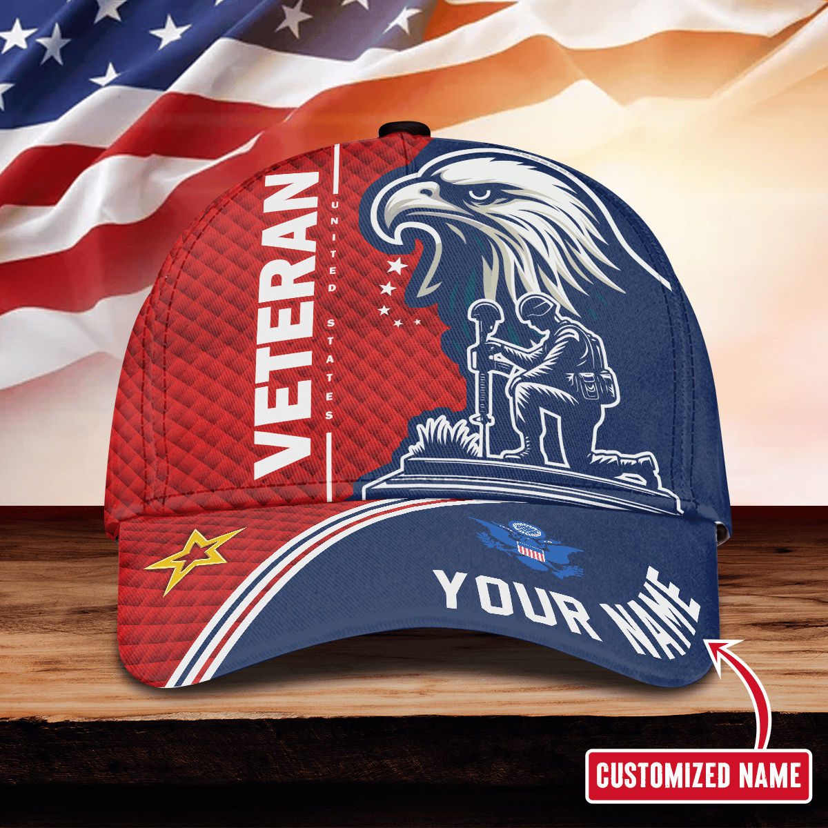 Apparel - Remember - Honor - Respect - U.S Veteran Cap , Gifts for veterans