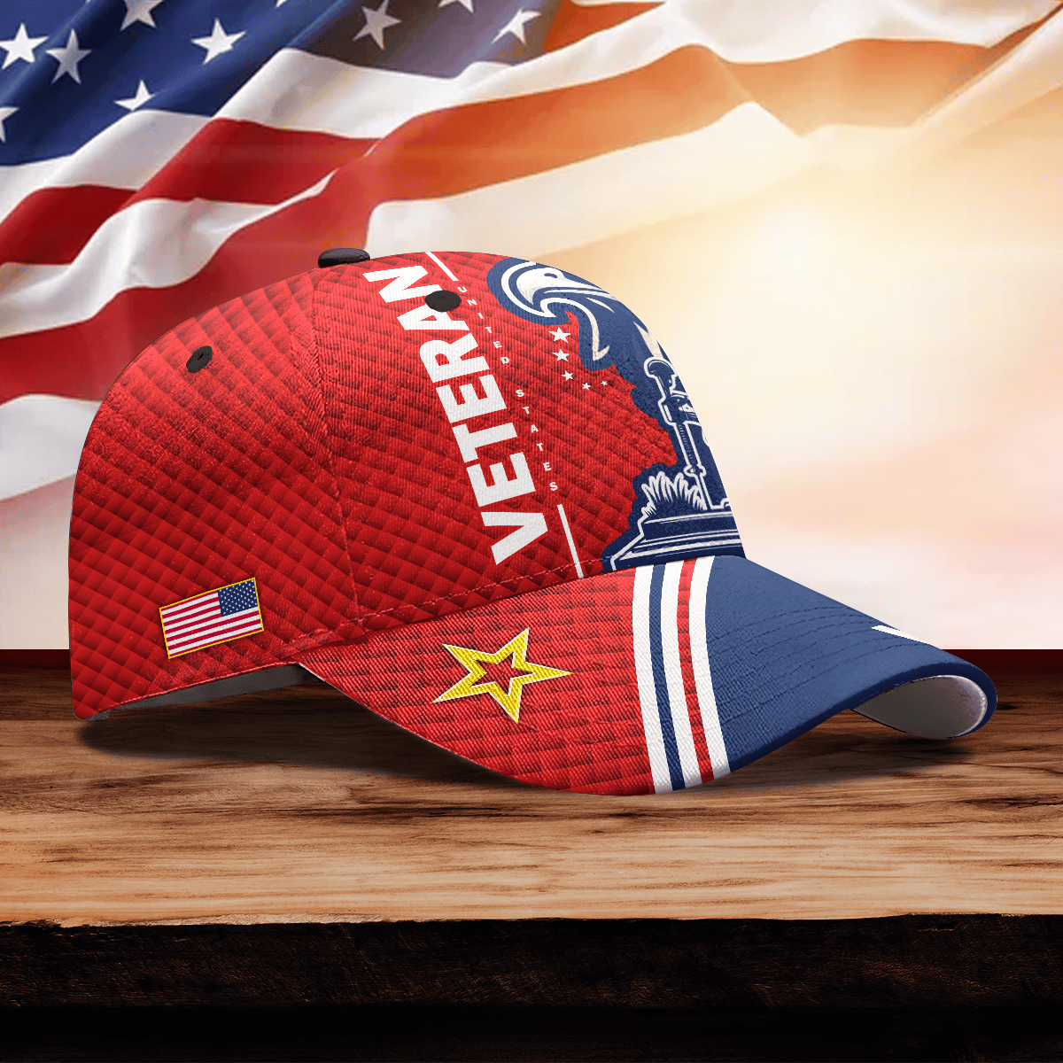 Apparel - Remember - Honor - Respect - U.S Veteran Cap , Gifts for veterans