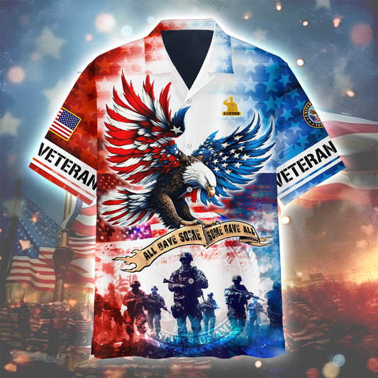 PREMIUM ALL GAVE SOME, SOME GAVE ALL - HAWAII SHIRT , Gifts for veterans