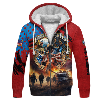 PREMIUM HOME OF THE FREE - HAWAII SHIRT , Gifts for veterans