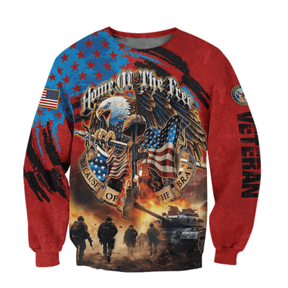 PREMIUM HOME OF THE FREE - HAWAII SHIRT , Gifts for veterans