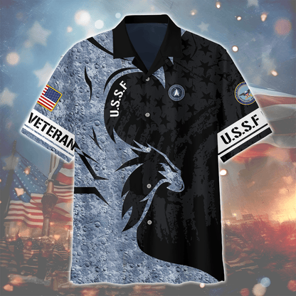 Premium Armed Force Veterans Hawaiian Shirt , Gifts for veterans